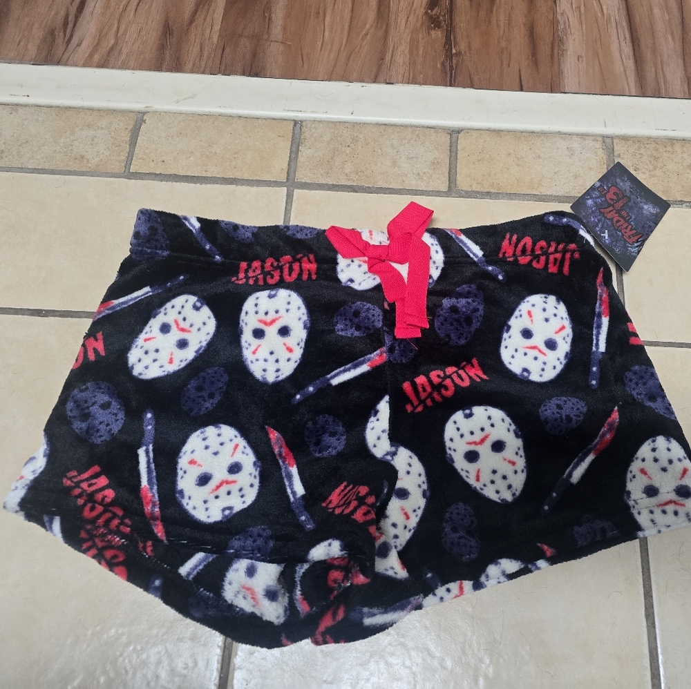 Horror Themed Black and Red Blanket